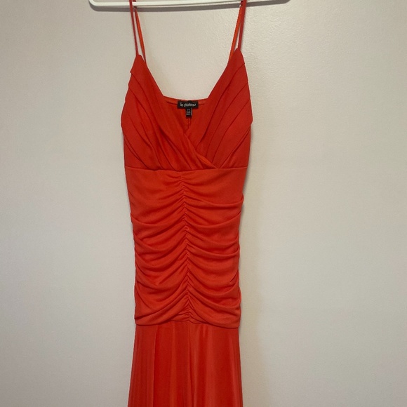 Orange Le Chateau Dress - Picture 1 of 3